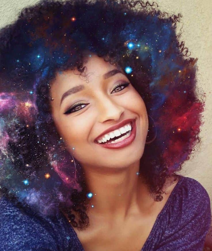 natural hair art