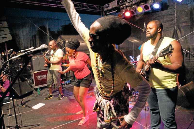 Ngoma Africa Band on action