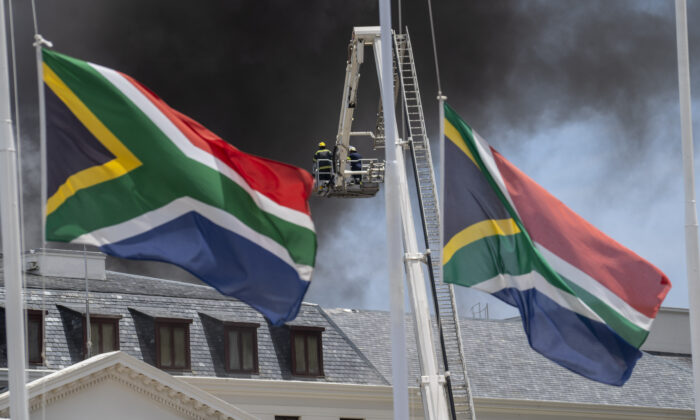 South Africa’s Historic Parliament Complex Ravaged by Fire